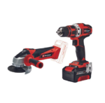 Kit Inalambrico Taladro + Esmeril Einhell Te-tk 18/2 + Cargador + Bateria 4.0a + Disco y Bolso Einhell - Imagen 4