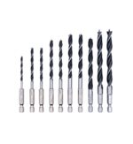 Set 10 Brocas HSS Madera– Toma hexagonal 49108833 KWB - Imagen 2