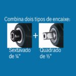 Taladro Percutor Gsb 180-li + Llave Impacto Gdx 180-li + 2bat + Maleta Bosch - Imagen 5