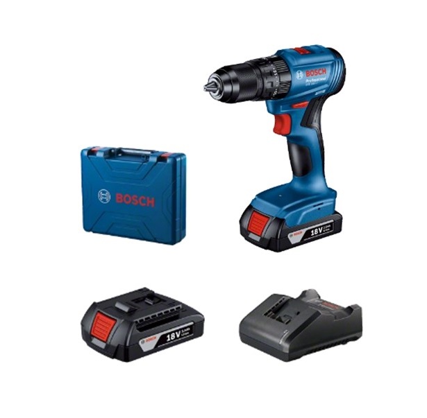 bosch Taladro Percutor Inalambrico GSB 185-LI 18V 1 batería y maletín Bosch - Imagen 1
