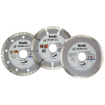 Set 3 Discos Diamantados 4 1/2" 49797080 KWB