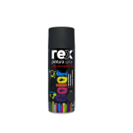 Pintura Spray Alta Temperatura Negro 400ml REX