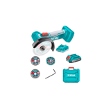 Mini Esmeril Inalambrico 20v 3" + Batería + Cargador + 7 Discos TAGLI76012 Total