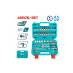 Juego de Dados Industrial 1/4" 46 Piezas THT141462 Total