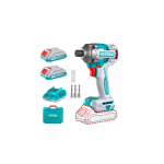 Atornillador de Impacto Inalambrico Torque 285nm BL con 2 Baterias TIRLI2028 Total