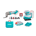 Kit Herramienta Multifuncional y Lijadora Inalambrica 20V TCKLI20276 Total