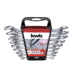 Set 8 LLaves Punta Fijas Acero 6-22MM 49470390 KWB