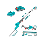 Podadora de altura Inalámbrica 460mm 20V TPHT201601 con bateria Total