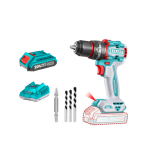 Taladro Atornillador Percutor Inalambrico BL torque 66nm 13mm con 1 Bateria TIDLI206681 Total