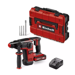 Rotomartillo Inalámbrico SDS PLUS Profesional TP-HD 18/28 Li BL+4 (1x3,0Ah+) con bateria Einhell
