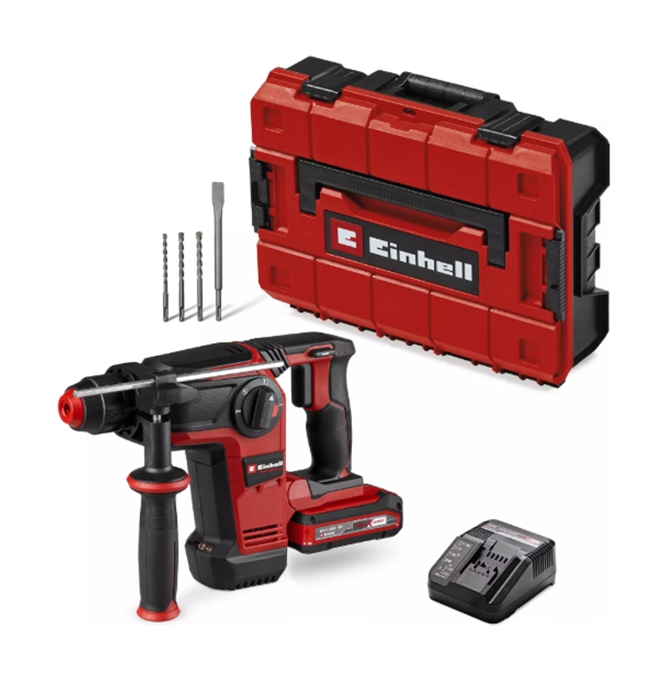 TP-HD 18 Rotomartillo Inalámbrico SDS PLUS Profesional TP-HD 18/28 Li BL+4 (1x3,0Ah+) con bateria Einhell - Imagen 1