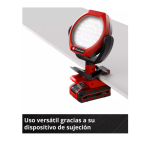 Lampara Outdoor Inalambrica 18V GC-OL 18/1500 LI-SOLO Einhell - Imagen 3