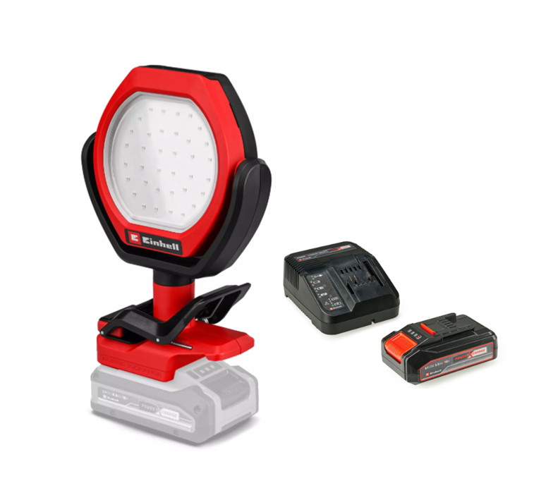 gc-ol 18 con bat Lampara Outdoor Inalambrica 18V GC-OL 18/1500 LI con bateria Einhell - Imagen 1