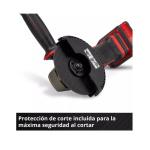 Esmeril Angular Inalámbrico TE-AG 18/125-2 Li (1x4,0 Ah) Einhell - Imagen 10
