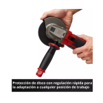 Esmeril Angular Inalámbrico TE-AG 18/125-2 Li (1x4,0 Ah) Einhell - Imagen 8
