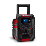Radio Parlante Inalámbrica TE-CR 18 Li DAB+/FM/BT - Solo Einhell