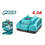 Cargador de Batería Rapido Li-ion 20V 4Ah TFCLI20411-7 Total