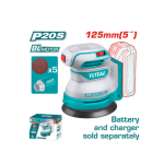 Lijadora Rotorbital Inalambrica Brushless 20V 125mm TROSLI2002 Total