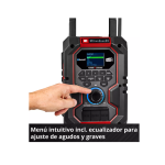 Radio Parlante Inalámbrica TE-CR 18 Li DAB+/FM/BT con bateria Einhell - Imagen 10