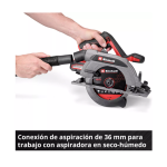 Sierra Circular Inalámbrica Professional TP-CS 18/165 Li BL - Solo Einhell - Imagen 5