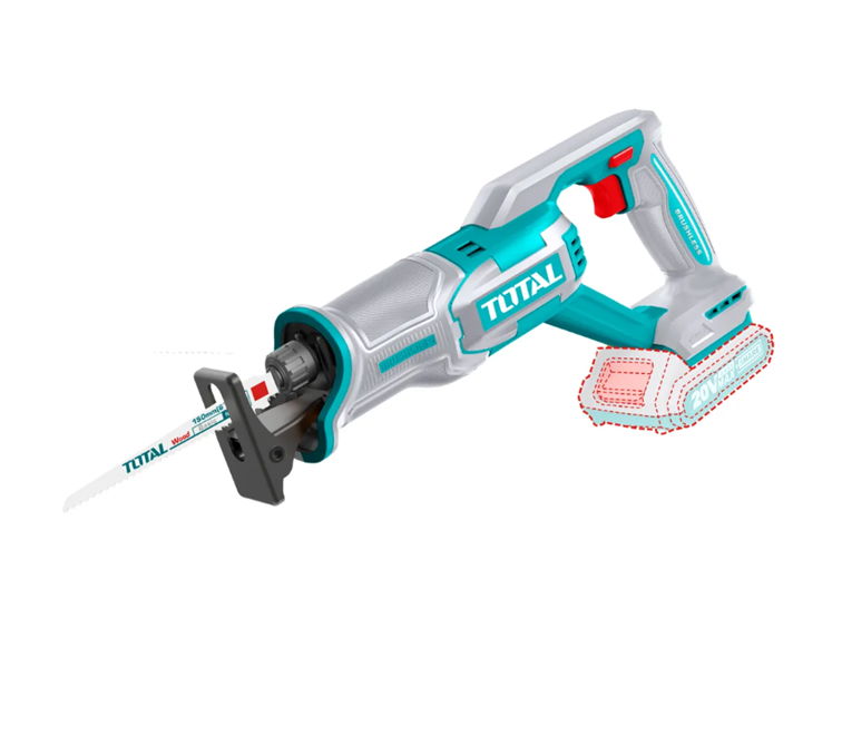trsli2108 Sierra Sable Inalámbrica 20v Brushless + 2 Hojas TRSLI2108 Total - Imagen 1