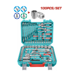Set de Herramientas Manuales 100 piezas THKTHP21006 Total