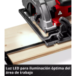 Sierra Circular Inalámbrica TE-CS 18/165-2 Li - Solo Einhell - Imagen 5