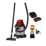 Aspiradora Seco / humedo Inalámbrica TC-VC 18/20 Li con bateria Einhell