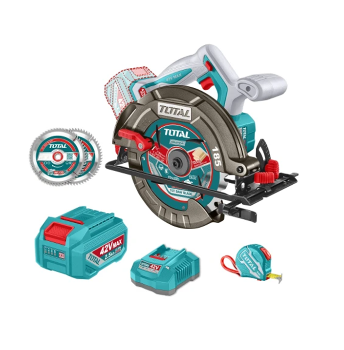 TSLI4218511 Sierra Circular Inalambrica 7 1/4" 42v Brushless TSLI4218511 Total - Imagen 1