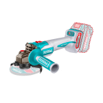 Esmeril Angular Inalambrico 42V Brushless + 2 baterias TAGLI4108112 Total - Imagen 3