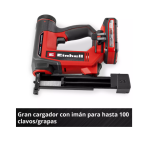 Grapadora y Clavadora inalámbrica TE-CN 18/32 Li - Solo con bateria Einhell - Imagen 5