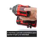 Llave de Impacto Inalámbrico PROFESSIONAL TP-CW 18/260-C Li BL con bateria Solo Einhell - Imagen 4