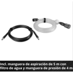 Hidrolavadora Inalámbrica de Alta Presión 105bar HYPRESSO 36/105 Einhell - Imagen 5