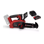 Sierra inalámbrica 18V Fortexxa 18/20 TH con bateria Einhell