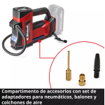 Compresor de Aire Inalambrico CE-CC 18/23 D Li con bateria Einhell - Imagen 5