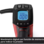 Compresor de Aire Inalambrico CE-CC 18/23 D Li con bateria Einhell - Imagen 10