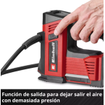 Compresor de Aire Inalambrico CE-CC 18/23 D Li con bateria Einhell - Imagen 7