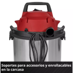 Aspiradora Electrica seco / húmedo TC-VC 1540 S Einhell - Imagen 4