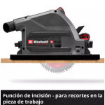Sierra de inmersion Profesional Inalambrica TP-PS 18/165 Li BL - Solo Einhell - Imagen 8