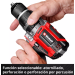 Taladro Percutor Inalambrico TP-CD 18/70 Li-i BL (2x2,0Ah) Einhell - Imagen 5