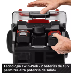 Compresor Hibrido de Aire Inalambrico TE-AC 36/150 Li OF-Solo Einhell - Imagen 7