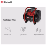 Compresor Hibrido de Aire Inalambrico TE-AC 36/150 Li OF-Solo Einhell - Imagen 8