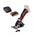 Mini Sierra Circular Inalambrica 89mm TE-CS 18/89 Li con bateria Einhell