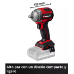 Llave de impacto inalámbrico PROFESSIONAL TP-CW 18/350-C Li BL con bateria Einhell - Imagen 6