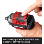 Llave de impacto inalámbrico PROFESSIONAL TP-CW 18/350-C Li BL con bateria Einhell - Imagen 5