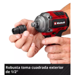 Llave de impacto inalámbrico PROFESSIONAL TP-CW 18/350-C Li BL con bateria Einhell - Imagen 4