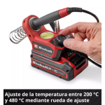 Soldador inalámbrico TE-SI 18/480 Li E - Solo Einhell - Imagen 5