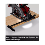 Sierra Circular Inalámbrica Professional TP-CS 18/136-C Li BL - Solo Einhell - Imagen 4