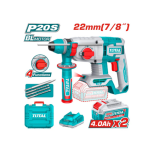 Rotomartillo Inalámbrico SDS Plus 2.0j + Batería y Cargador TRHLI212282 Total