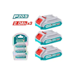 Kit 3 Baterías P20S de 2.0 Ah TOSLI240311 Total